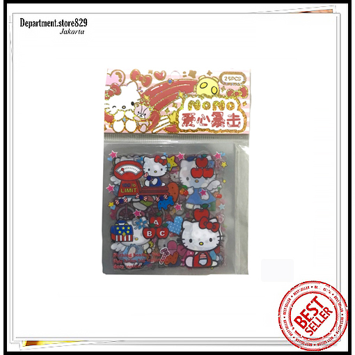 ♥DPS829♥Stiker kartun lucu stiker alat tulis stiker 25 lembar stiker tahan air N18