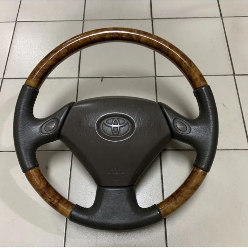 Stir Toyota Harrier / Setir Toyota Harrier tahun 2000 fullset Airbag Original