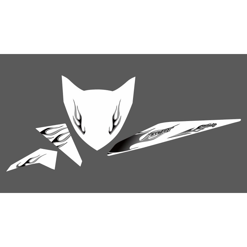 striping sticker transparan beat fi 2013-2015 ll striping transparan beat fi black fire