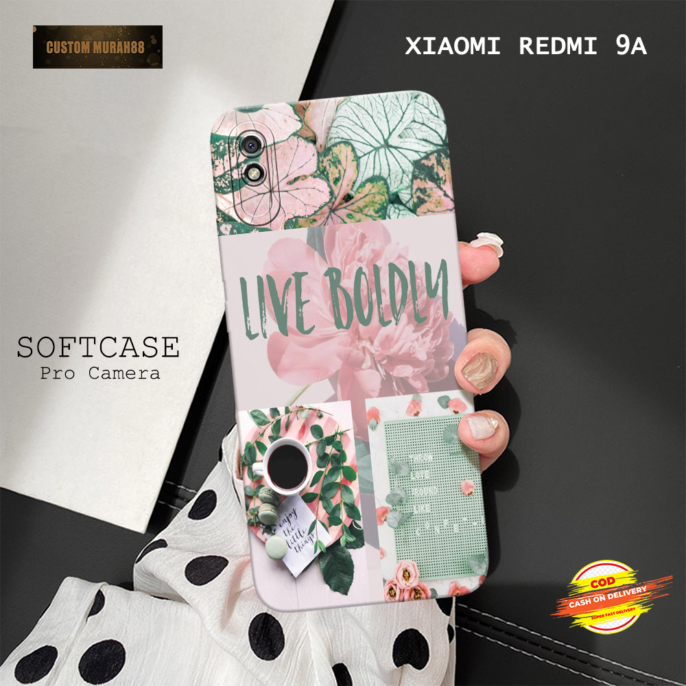 Case Xiaomi Redmi 9A Terbaru - Fashion Case Aesthetic - Casing Hp Xiaomi Redmi 9A - Softcase Pro Cam