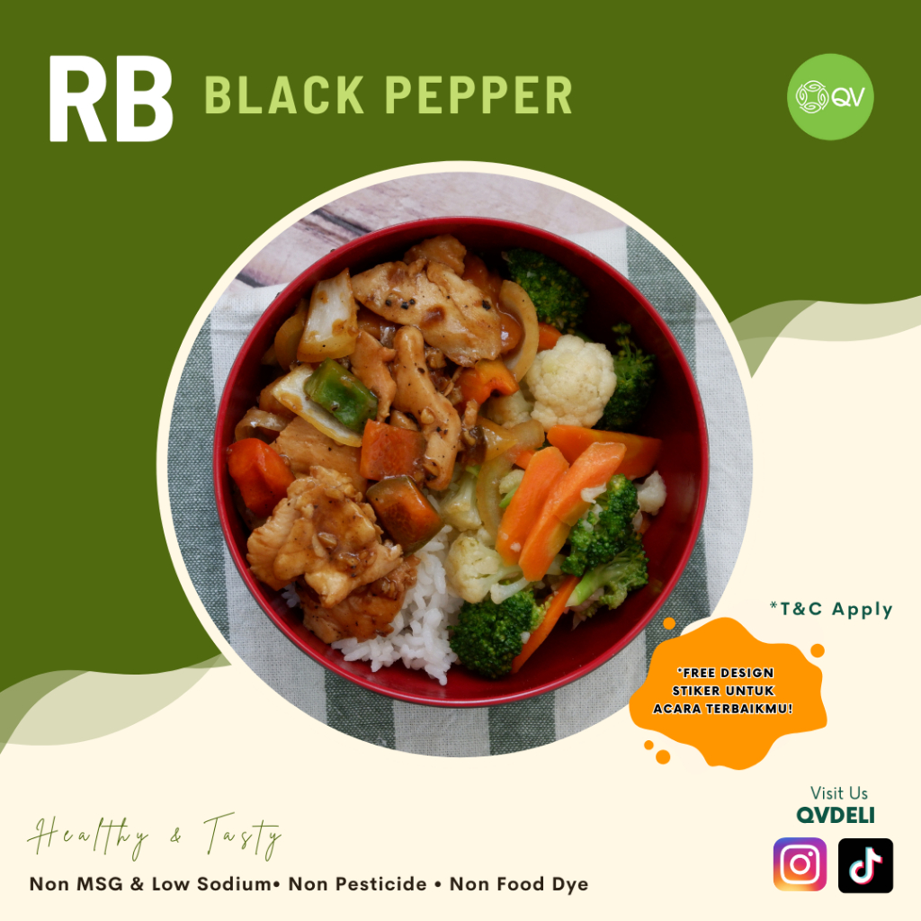 

Chicken Rice Bowl QV Organic Rice