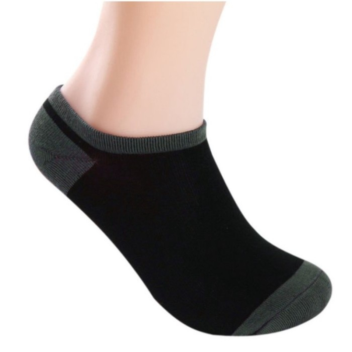 Kaos Kaki Pria Low Cut Bambu Fiber - Socks Bamboo Mata Kaki