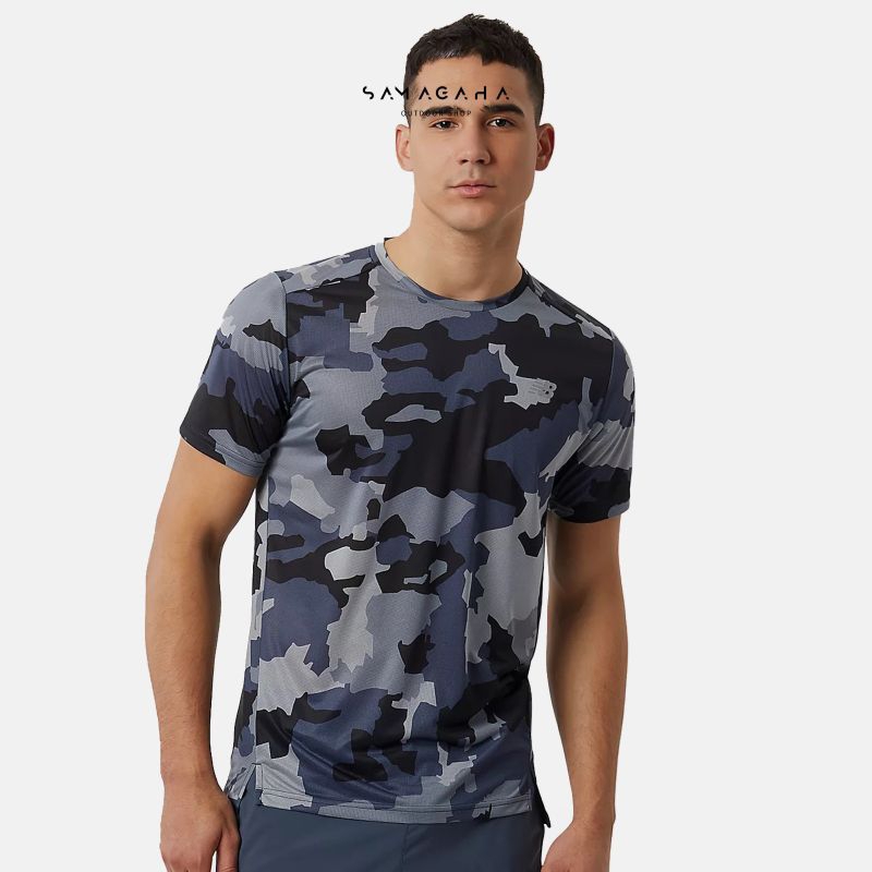 Baselayer NEW BALANCE SHORT SLEVEE CAMO