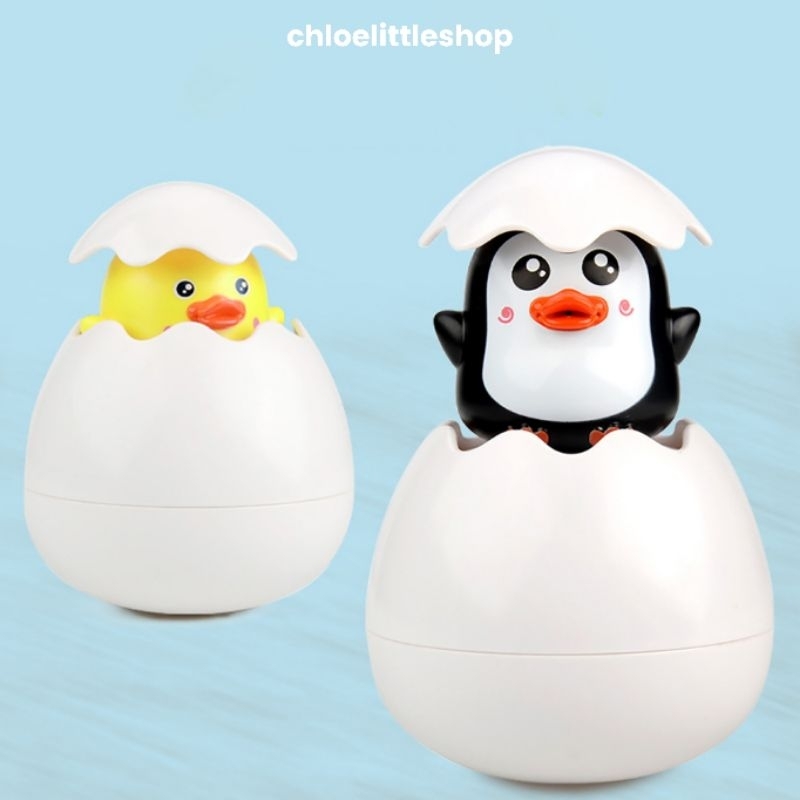 TOYS | Egg Bath Toys / Mainan Mandi Anak Bayi Telur Penguin Duck