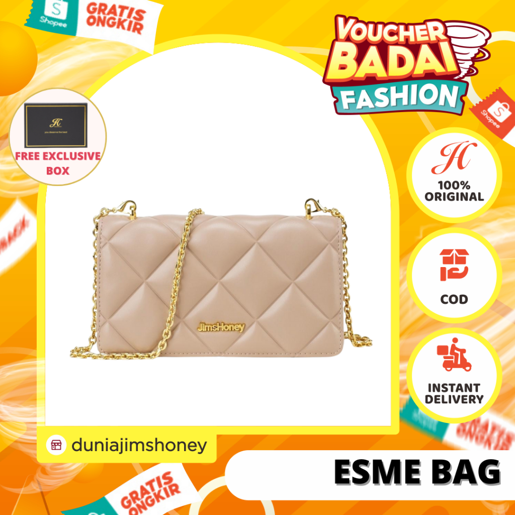 Jims Honey Esme Bag Tas Selempang Wanita Kekinian Simple JH