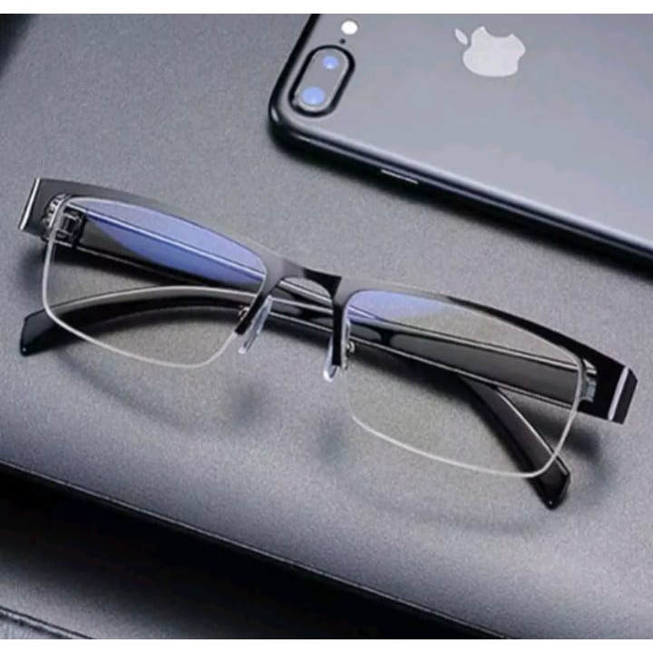 KACAMATA PLUS KACA MATA BACA PRIA WANITA / KACA MATA ANTI RADIASI HP KOMPUTER PRIA WNITA