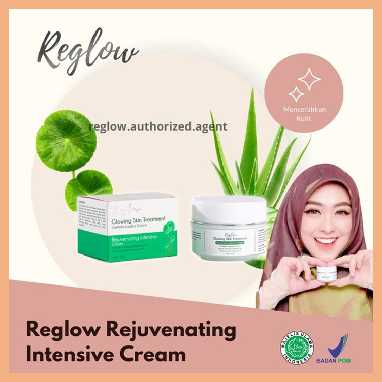Cream Pemutih Wajah Reglow Skin Care Siang & Malam