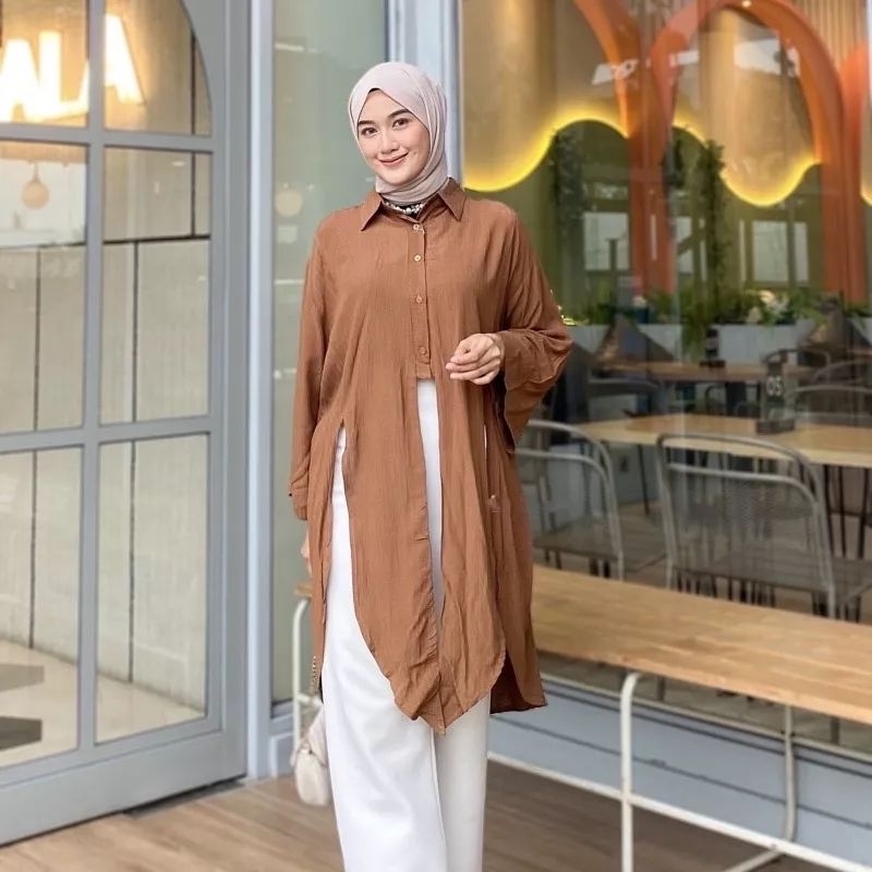 RIRA TUNIK CRINKLE