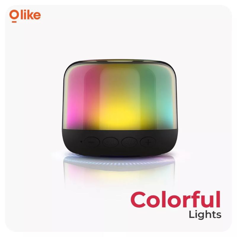 Olike Speaker Bluetooth 5.0 Wireless Portable TWS Stereo RGB SF1