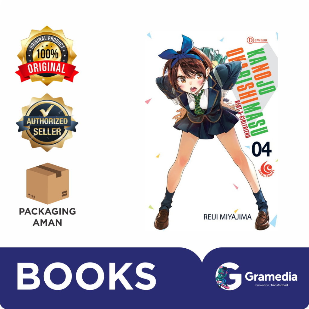 Gramedia Bandung - Level Comic: Kanojo Okarishimasu 04
