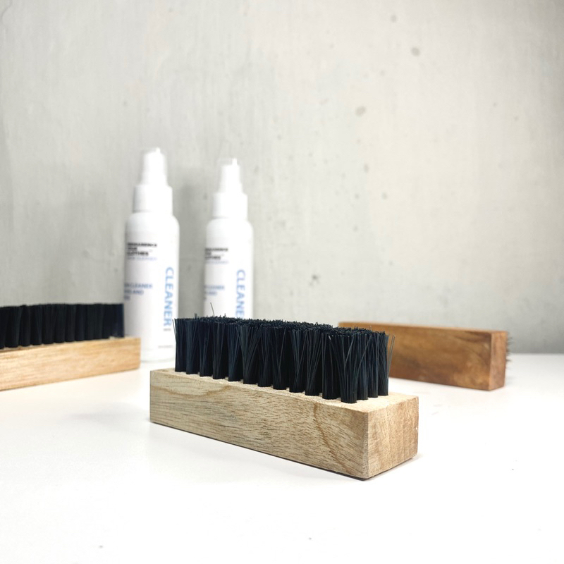 Permanence Your Clothes - Sikat Cuci Sepatu Shoe Cleaning Soft Medium Hard Horse Hair Brush