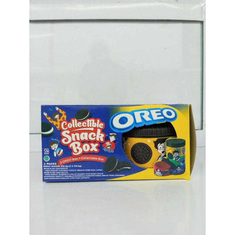 

oreo gift box gempita collectible snack box 239,2gr