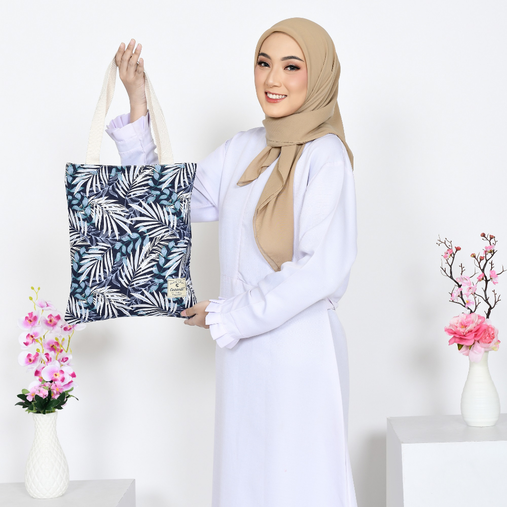 TOTE BAG RESLETING KANVAS WANITA/TOTEBAG CANVAS POLOS DAN MOTIF ,BISA UNTUK TAS BELANJA,SEMINAR,BISA CUSTOM SABLON