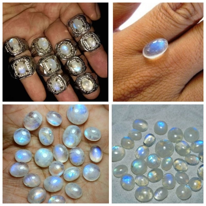 cincin alfaka batu biduri bulan asli