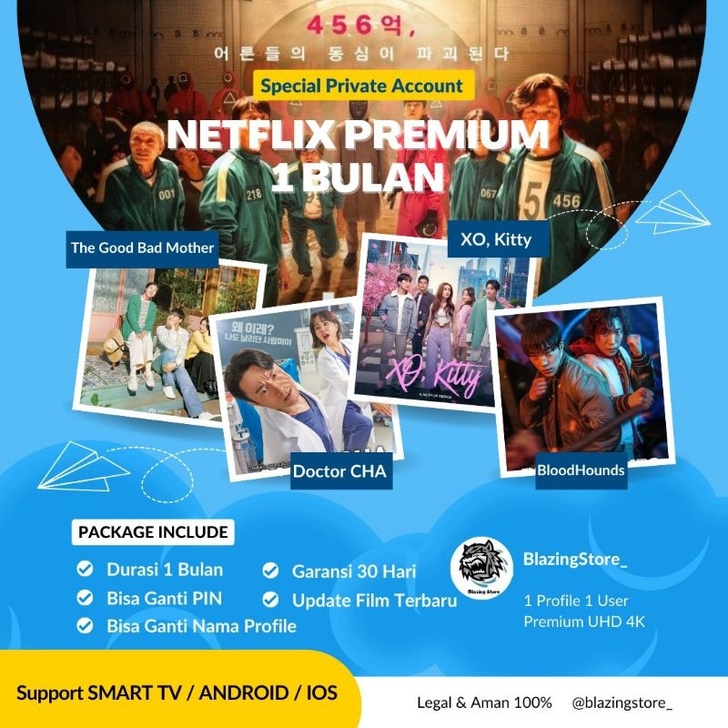 NETFLIXXX PREMIUM  ANTI TANPA VPN
