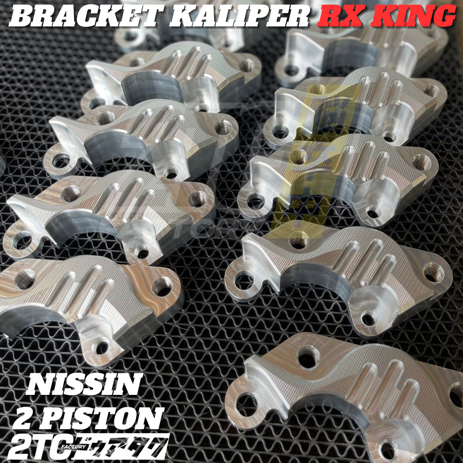 BREKET KALIPER NISSIN 2 PISTON RX KING BREKET BRIKET KALIPER NISSIN 2P RX KING DISC 300 BREKET KALIPER NISSIN 4 PISTON NINJA