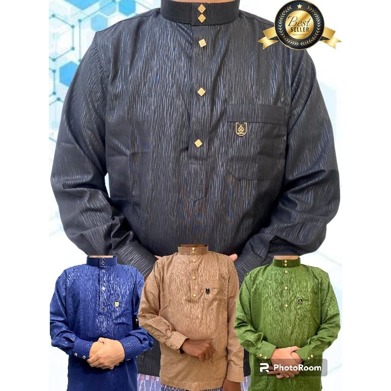 KOKO ASSUNNAH SULTAN LENGAN PANJANG/BAJU MUSLIM LENGAN KANCING/BAJU ATASAN MUSLIM/KOKO SEMI GAMIS/KURTA/KEMKO