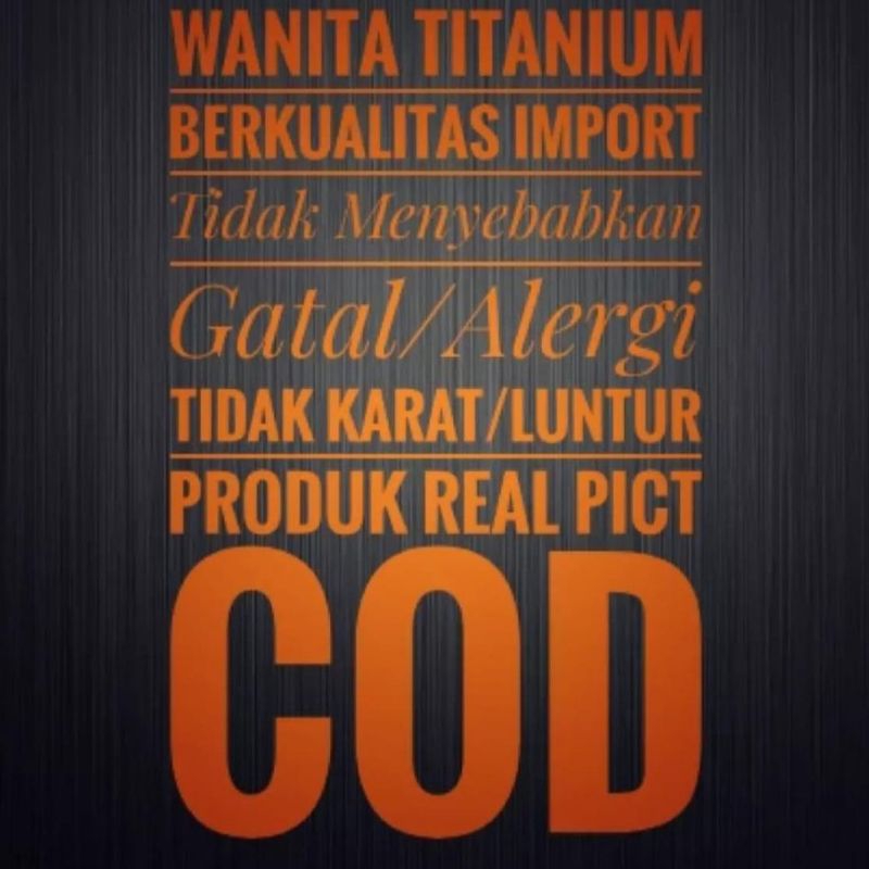 √KALUNG WANITA TITANIUM BELUT BANDUL MAGNET ANTI KARAT