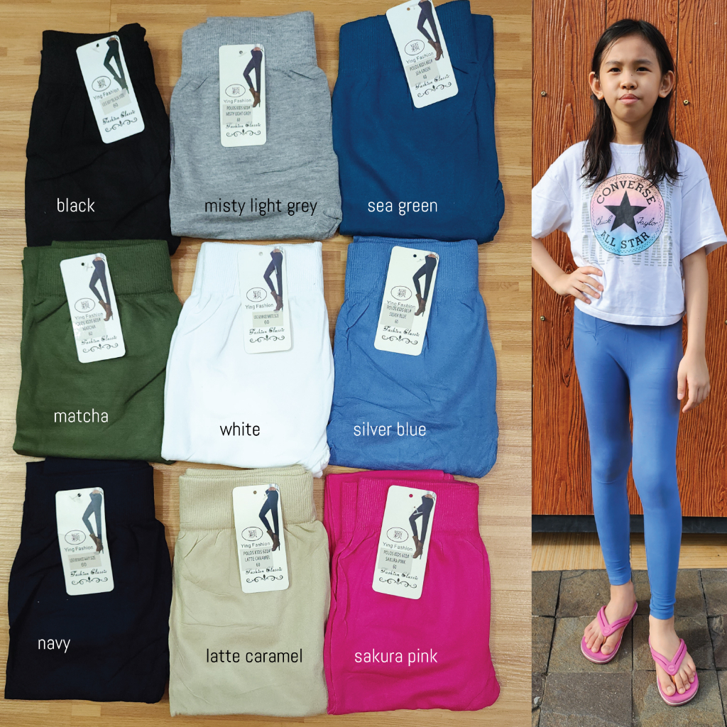 Legging Anak Import Premium / Legging Anak Panjang / legging polos anak panjang #601