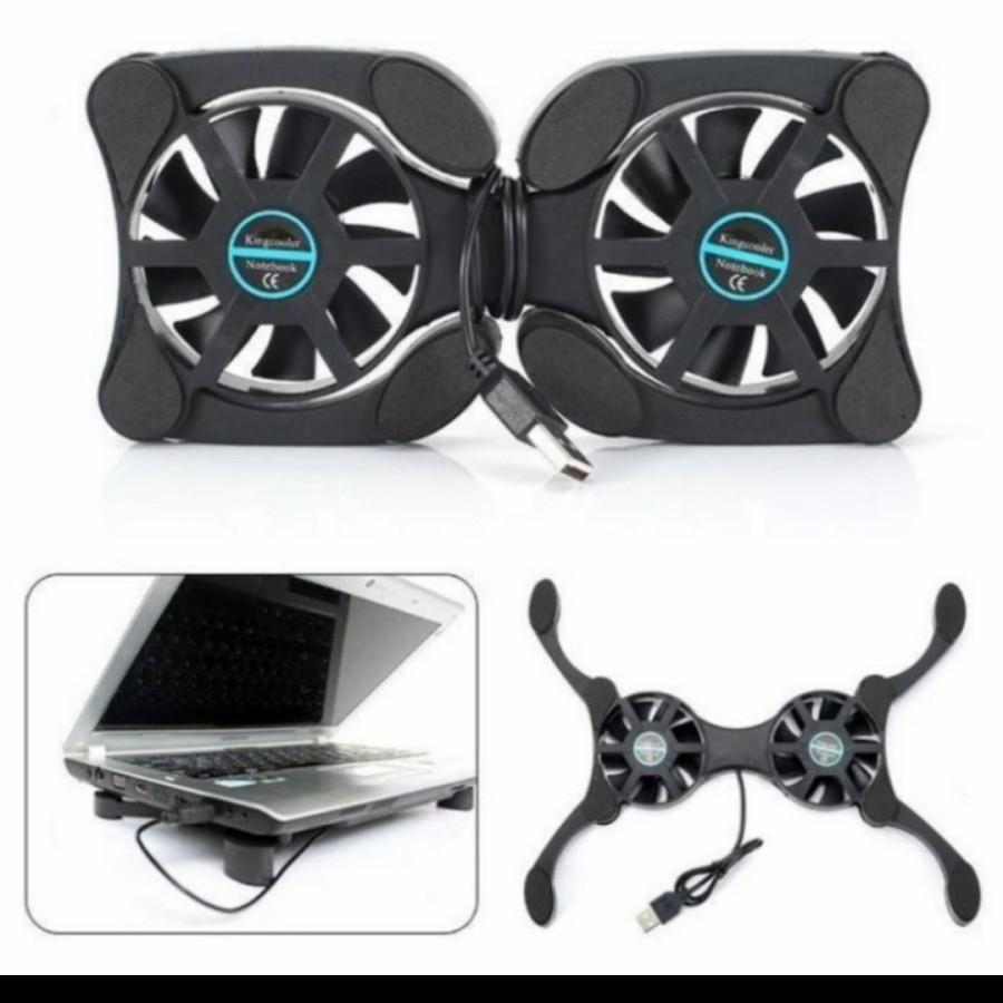 COOLING PAD LIPAT COOLING PAD KEPITING FAN LAPTOP LIPAT, COOLING PAD