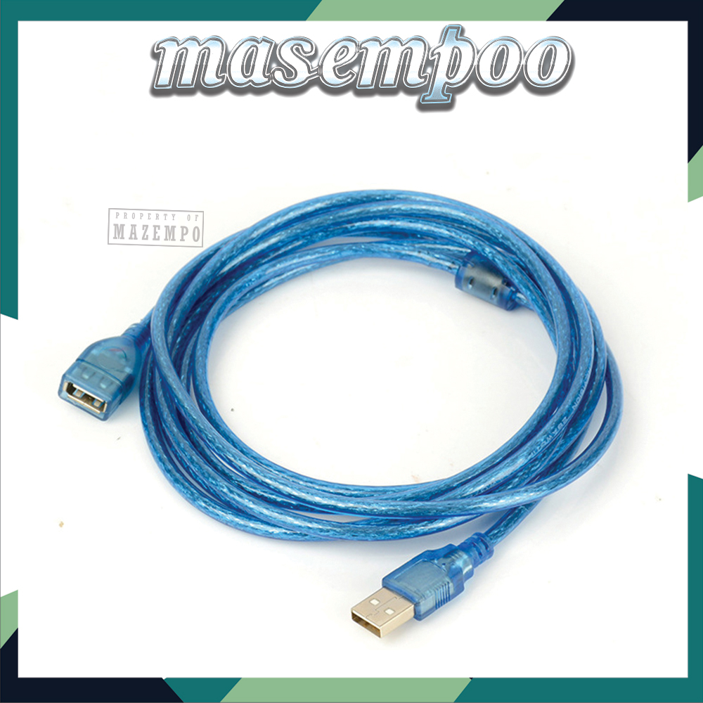 Kabel USB Male To Female 1.5 meter Sambungan Ekstention