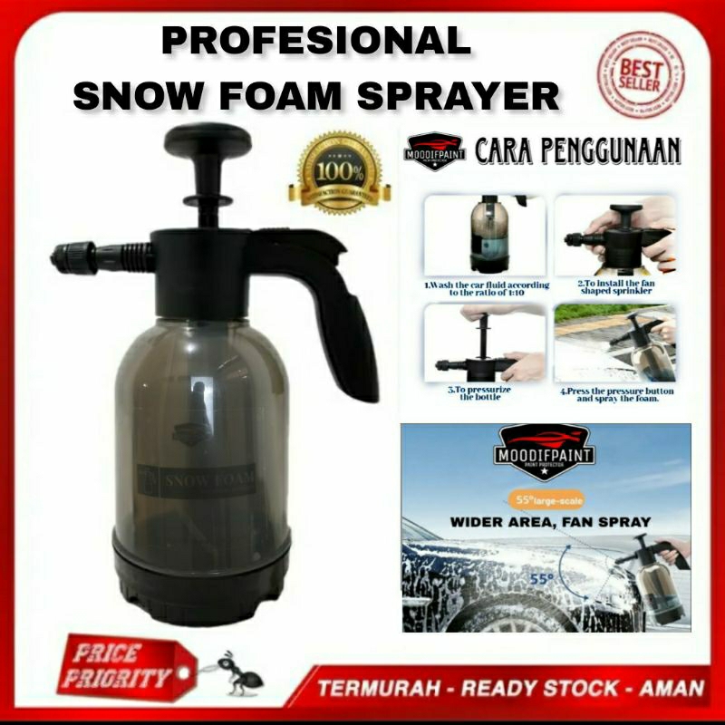 Cuci Salju Profesional Black Premium 2L