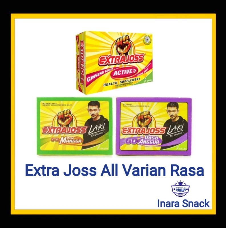 

Extra Joss active / laki all varian rasa