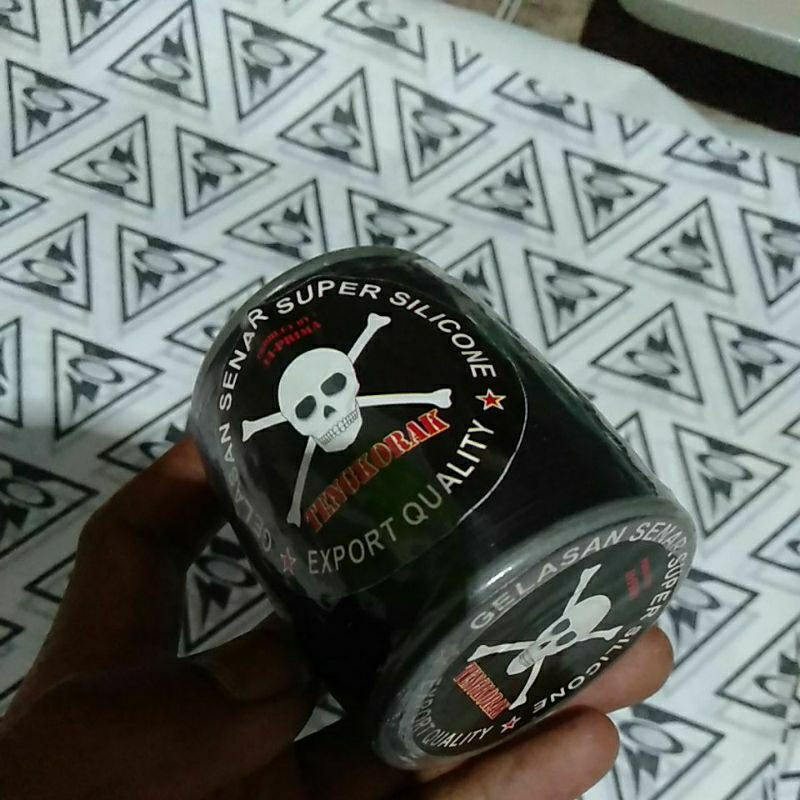Gelasan Senar Super Silicon TENGKORAK gelasan tajam