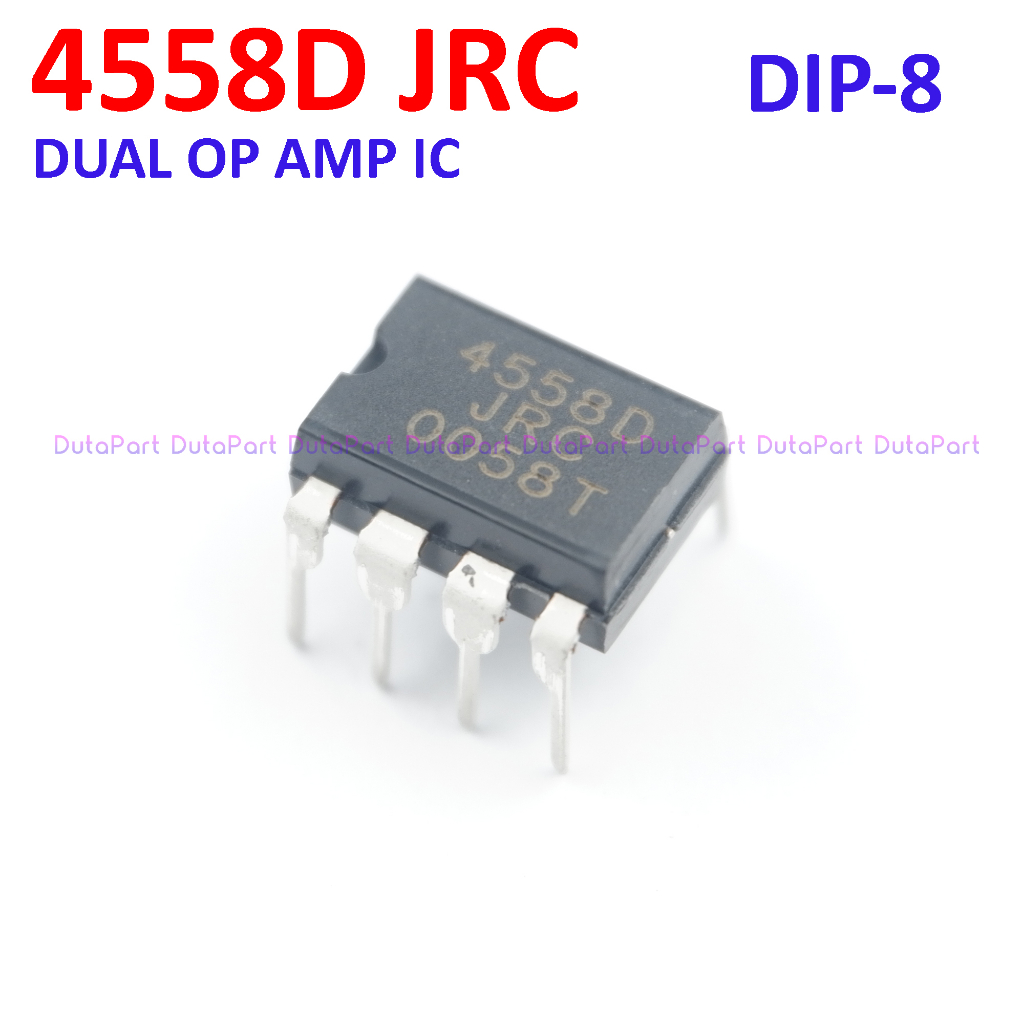 4558D JRC4558D Dual Operational Amplifier IC JRC4558 JRC 4558 DIP-8