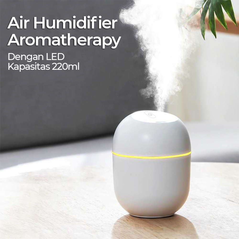 Mini Diffuser 220ML With USB Slot Humidifier Aromatherapy Mini Led