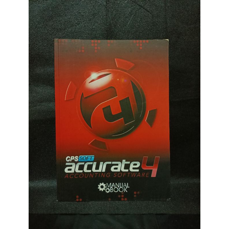 BUKU ORIGINAL CPSSOFT ACCURATE4 ACCOUNTING SOFTWARE