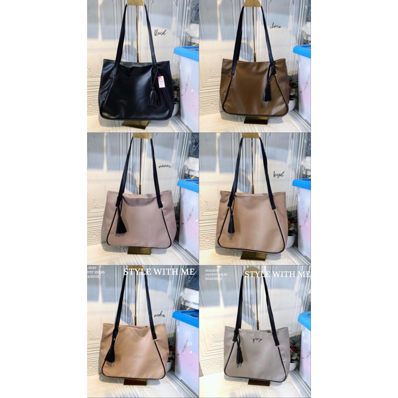 SHOPER TULIPH / TOTEBAG / TAS SEKOLAH / TAS KULIAH / TAS TERBARU / TAS MURAH