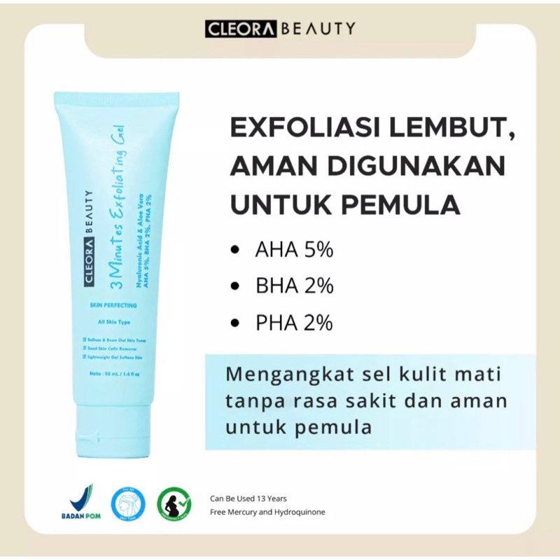 Cleora 3 Minutes Exfoliating Gel