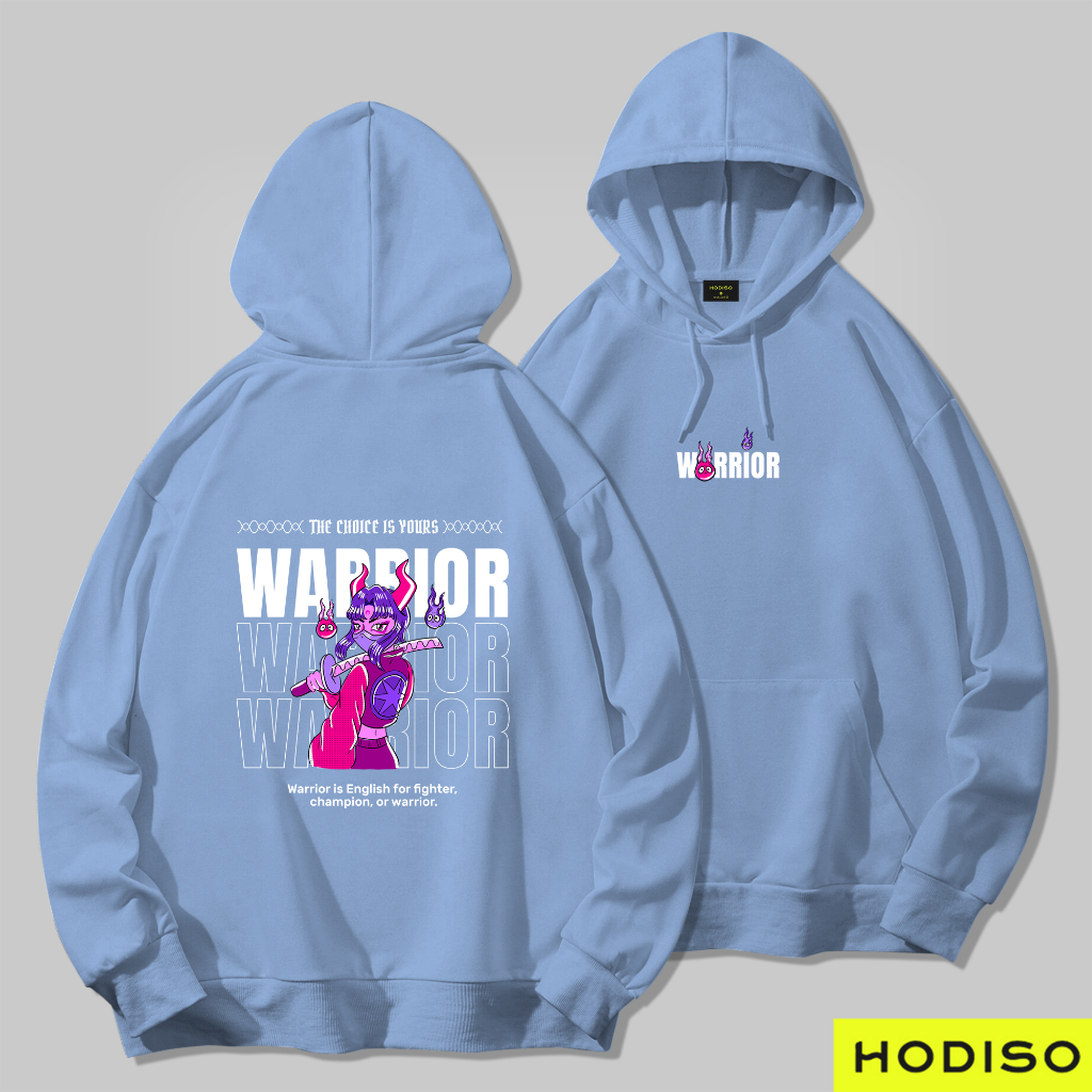 HODISO - Warrior Hoodie Jumper Pullover