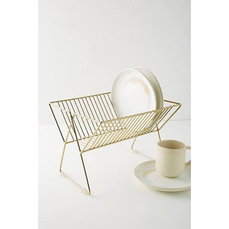 Rak Pengering Piring Gold