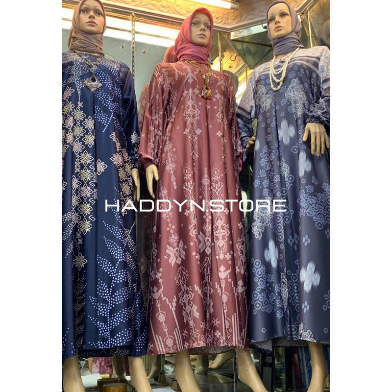 Fatiya Dress |Gamis Maxmara Silk |Gamis Maxmara Premium |Gamis Motif Terbaru