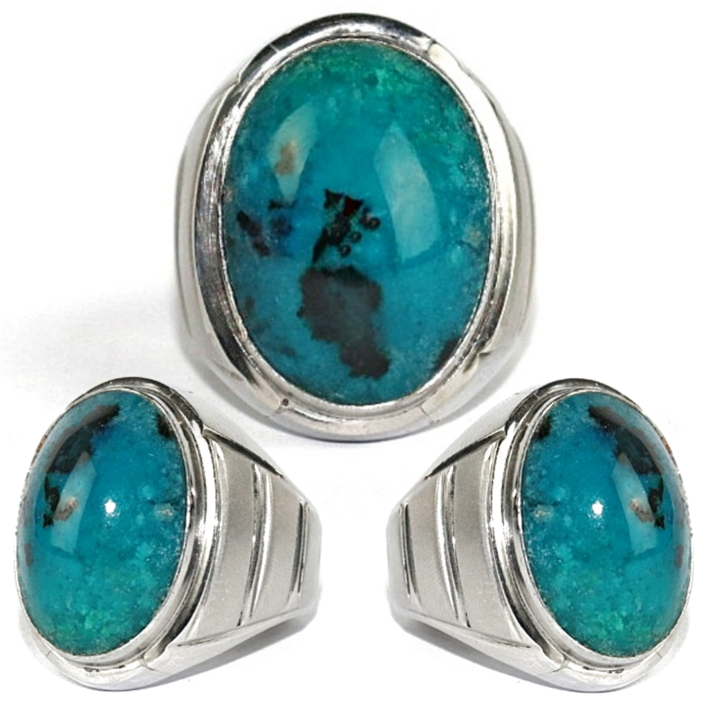 Natural Bacan Doko Majiko Blue Ring Monel Terbaru