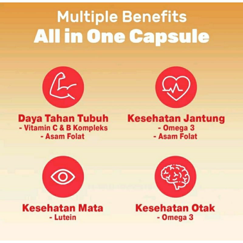 ENERVON GOLD Suplemen Kesehatan Untuk Usia Lanjut (5 kapsul )