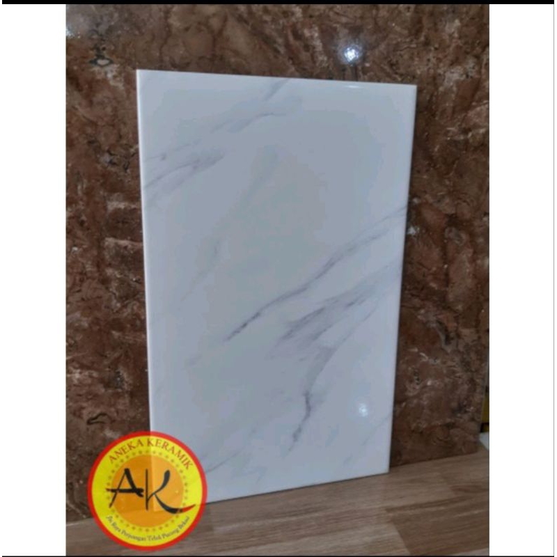 Keramik Dinding Motif Marmer Random Glossy Kilap 25x40 Anatolia Grey