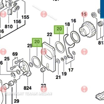 GST80PBE GST80PB SHIM 0,5MM JIGSAW BOSCH GST 80 PBE PB 2600102652