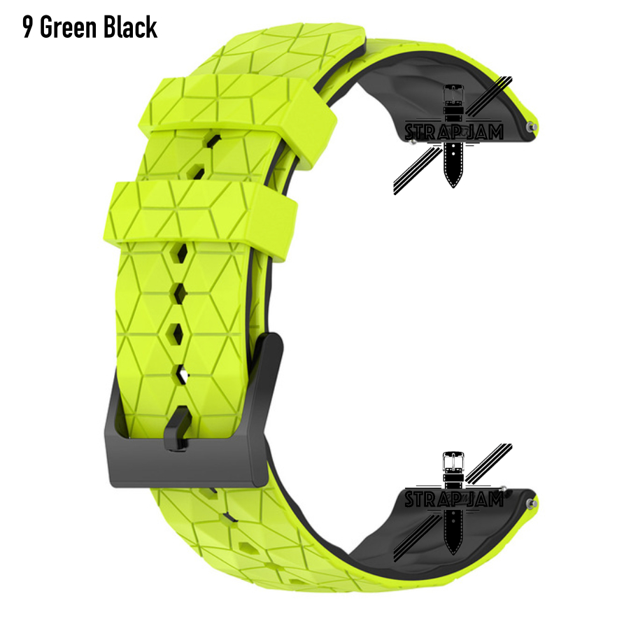 ZQT Strap 22mm Garmin Venu 2 45mm - Tali Jam Tangan Silikon Rubber Quick Release