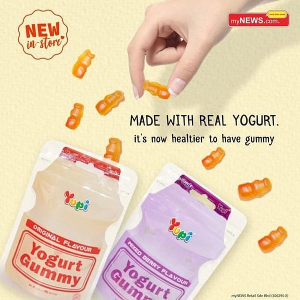 Yupi Jelly Yakult Yoghurt Permen Jelly Mangga Import Permen Import