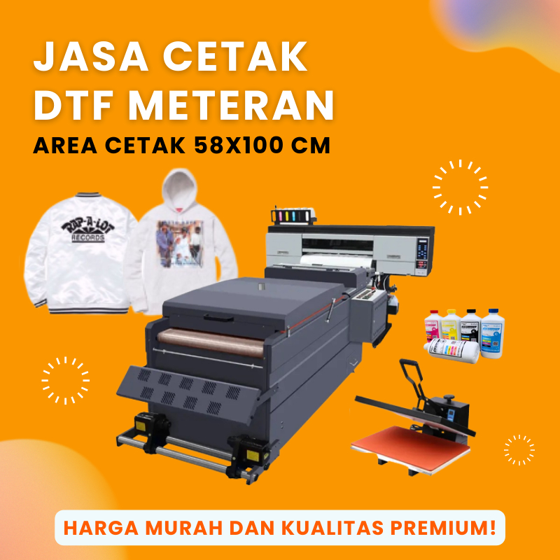 

Sablon Setrika | Jasa Sablon Print | Cetak DTF Large Format 58 x 100 per cm | Sablon Kaos Custom | Sablon digital