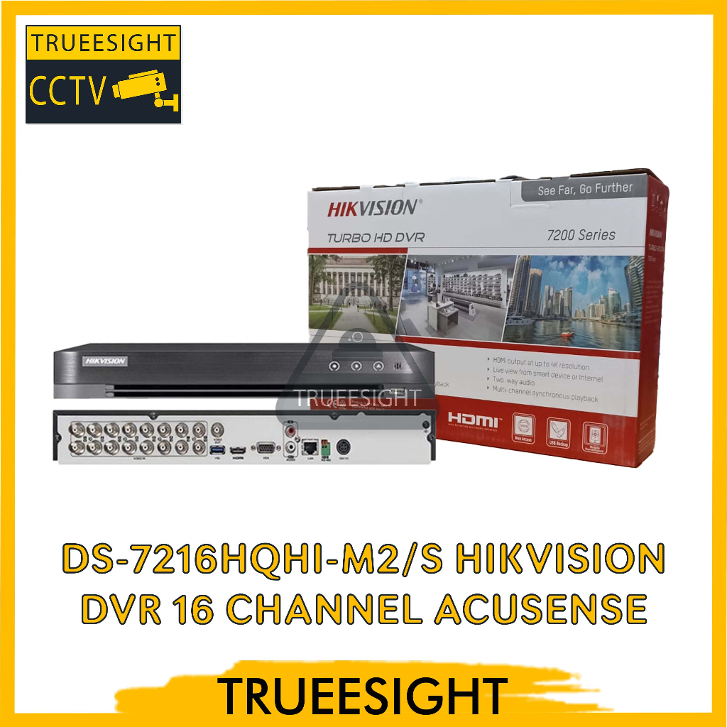 DS-7216HQHI-M2/S Hikvision DVR 16 Channel AcuSense