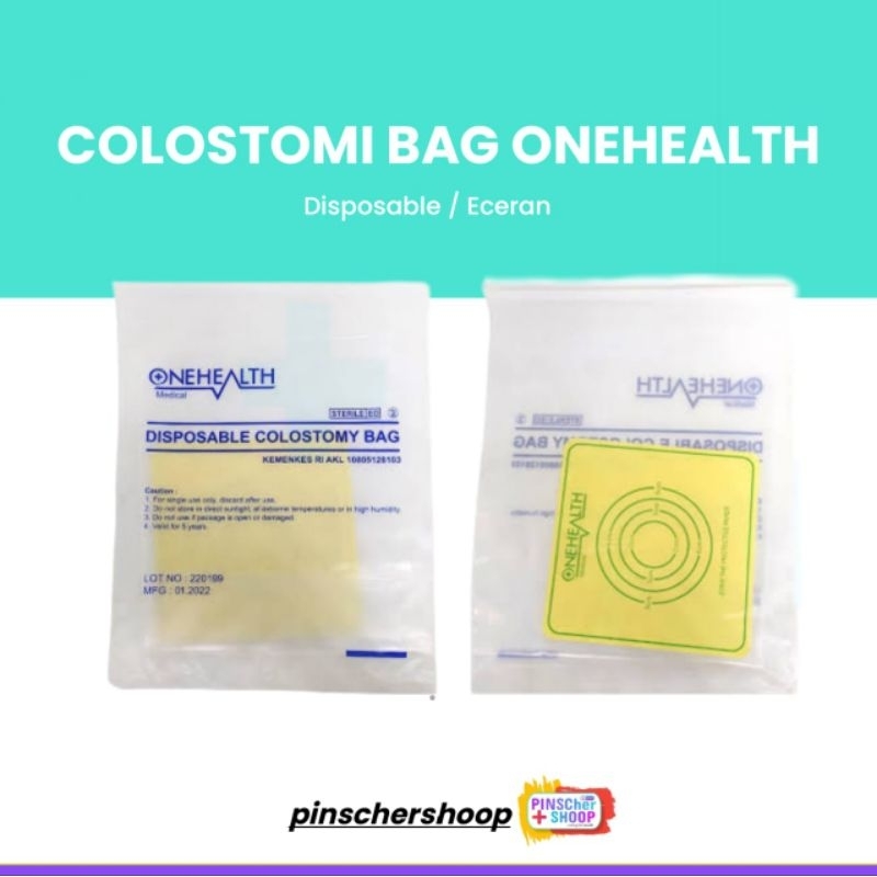 Kantong Kolostomi Disposable Colostomy Bag Onehealth Satuan