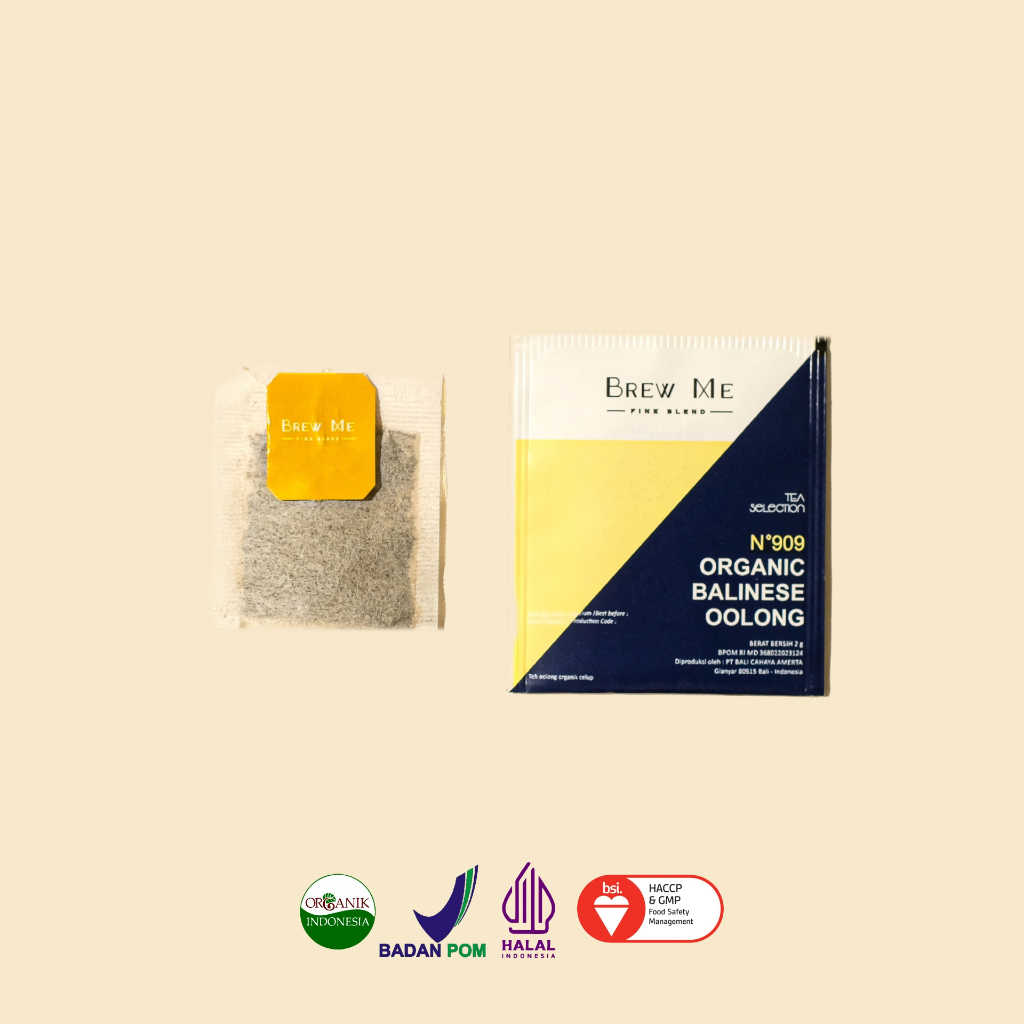 

ORGANIC BALINESE OOLONG - 50 PCS TEABAGS WHOLESALES