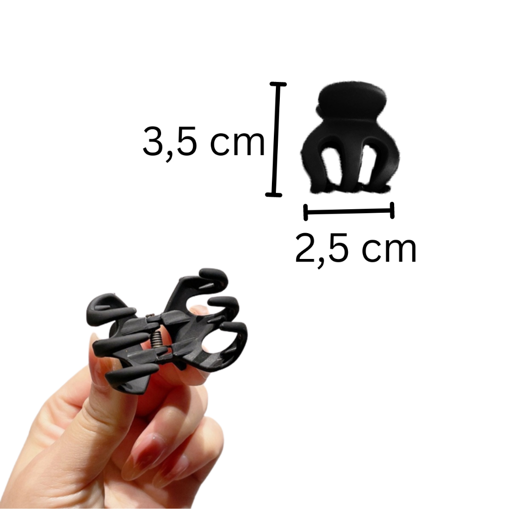 3SP | ART48 Jedai Mini Jepit Rambut Wanita Doff Jepit Salon Aksesoris Rambut Wanita Jepitan Poni Jepitan Rambut