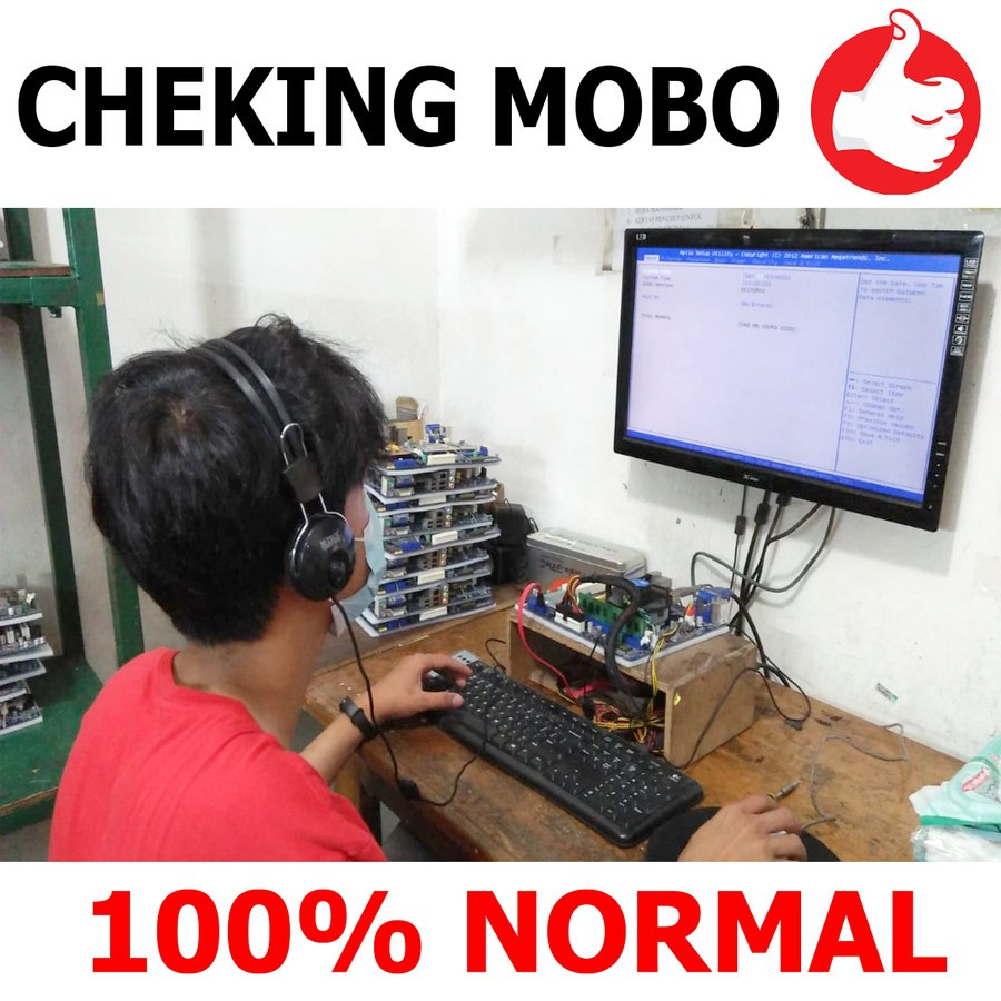 Mobo Motherboard Mainboard LGA 1151 h110 DDR4/ Paketan mobo Plus Processor i5 6500