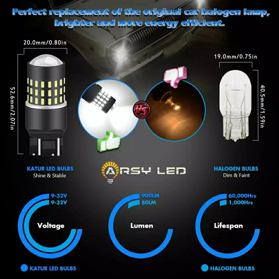 ARSY LED Lampu REM mobil Honda Mobilio Brio BRV CITY Freed Calya Sigra Innova Reborn Lensa Projie