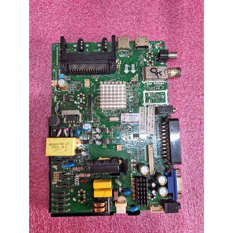 MB / Mainboard / Motherboard / Mesin Tv AQUA LE 24AQT6500T 24AQT6500 LE24AQT6500T